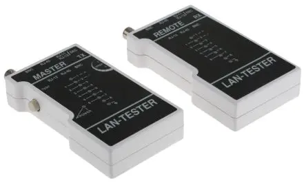 Produktfoto 1 von RS PRO Netzwerktester, Kabelprüfgerät, UTP, Koaxial, STP