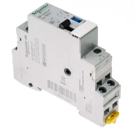 Produktfoto 1 von Schneider Electric TeSyS GC/GY Leistungsrelais 230V ac, 240 V ac Spule SPST DIN-Hutschiene 16A