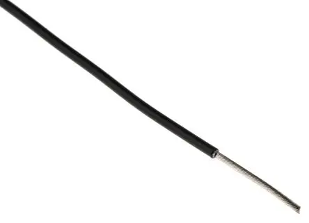 Produktfoto 1 von TE Connectivity 100 g Umweltbeständige Leitungen 100 m Schwarz 19 Litzen Polymer