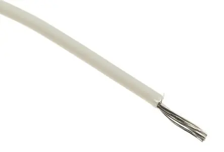 Produktfoto 1 von TE Connectivity 100 g Umweltbeständige Leitungen 100 m Weiß 19 Litzen Polymer