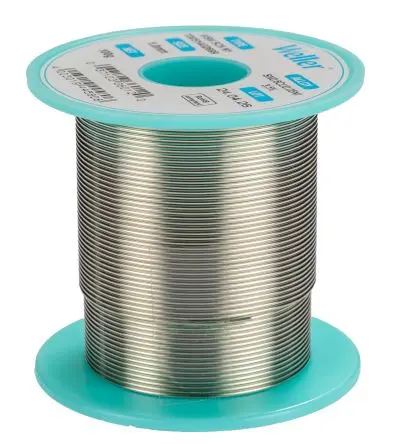 Produktfoto 1 von Weller Draht Lötzinn bleifrei 99.3 %Sn 0 %Pb 0.6 %Cu 0 %Ag, 229 °C, Ø 1 mm / 100 g