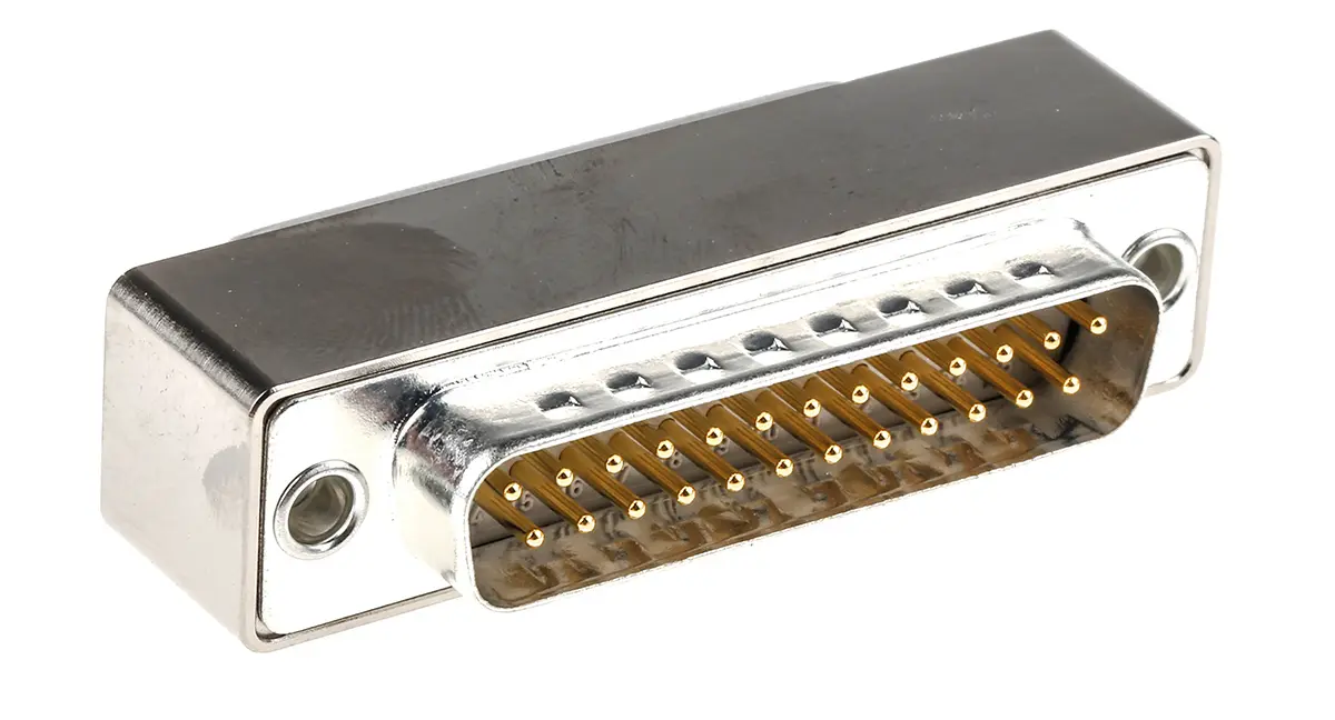 Cinch Sub-D Adapter 25-Wege D-Sub Stecker Stecker D-Sub 25-polig Buchse Buchse