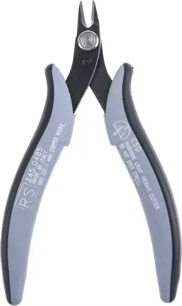 RS PRO ESD-Sicherheit Glatt Kabelschneider Schließer (NO) 133mm / Backen 8mm, Schneidleistung 1 mm