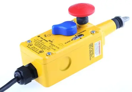 Produktfoto 1 von Allen Bradley Guardmaster 440E Seilzugschalter 229.5 mm Gerade IP66