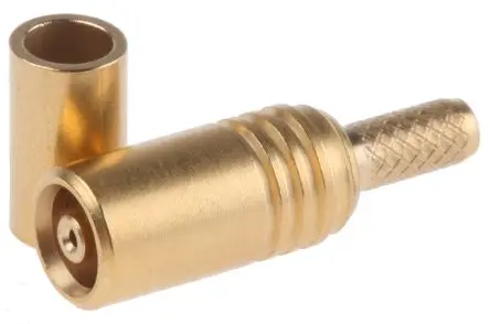 Produktfoto 1 von Radiall MCX Buchse Koaxialsteckverbinder MCX-Steckverbinder, Kabel, für RG174, RG188, RG-316-Kabel, 50 Ω