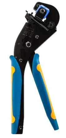 Produktfoto 1 von TE Connectivity Tetra-Crimp Crimp-Systemzange für Ultra-Fast-Klemmen, Ultra-Fast-Plus-Klemmen