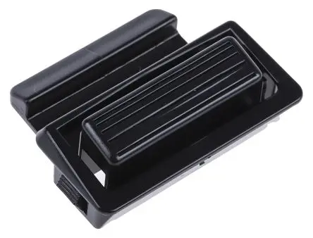 Produktfoto 1 von Southco Schiebeverriegelung, Schwarz, Acetal, Druckverriegelung