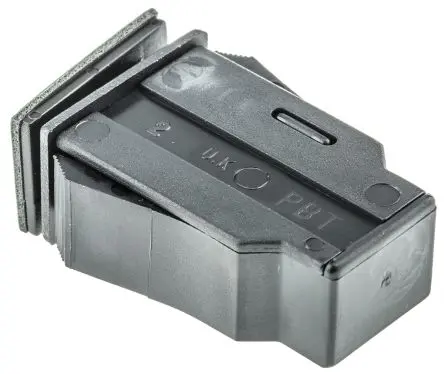 Produktfoto 1 von Southco Schiebeverriegelung, Acetal, Kunststoff, Druckverriegelung