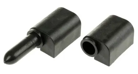 Produktfoto 1 von Southco Nylon Scharnier Aushängbar Zylinder Abhebbar Schraubbefestigung Freischwingend, 19 mm x 28.5mm x 78 mm
