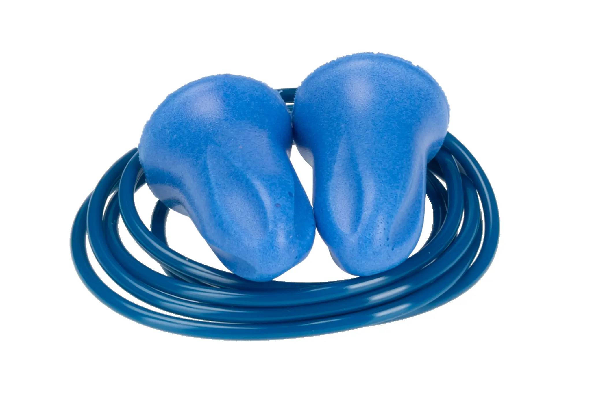 Produktfoto 1 von RS PRO Einwegartikel Gehörschutzstöpsel EN352, Polyvinylchlorid (Seil), Polyurethan (Ohrstöpsel) Blau