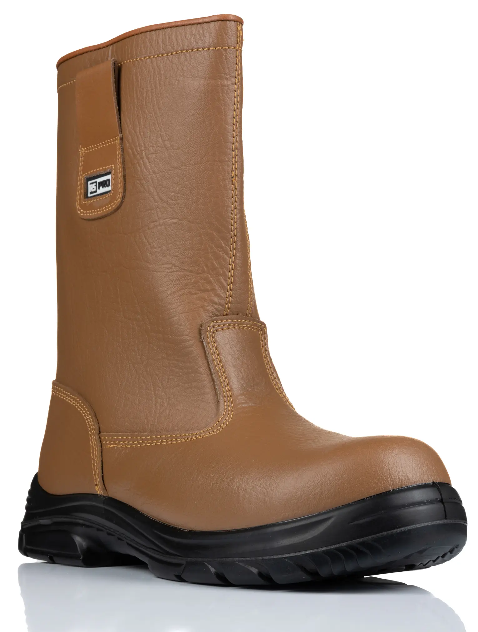 Produktfoto 1 von RS PRO F900 EN20345 Ja, Unisex, Sicherheitsstiefel Schwarz mit Stahl-Schutzkappe, Größe 9 8