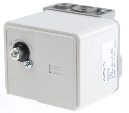 SMC Öffner IS3000 Überdruck Druckschalter, 0.1 MPa → 0.8 Mpa