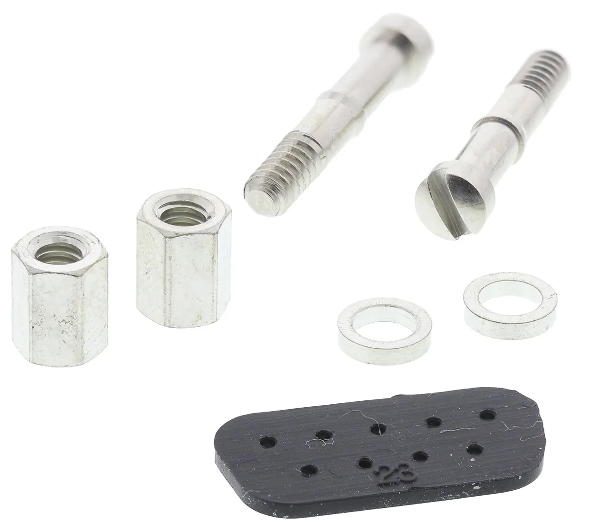 Produktfoto 1 von FCT from Molex F09 Adapter für Sub-D Steckverbinder, 9 Kontakte, Silber, IP40