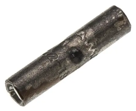 Produktfoto 1 von TE Connectivity STRATO-THERM Spleißverbinder, Scharnier Unisoliert, Ø 3.58 mm, Ges.L 14.68mm, 16 AWG max.