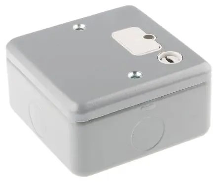 MK Electric Gesicherte Abzweigdose 1 Ausbrüche 30 mA 47 mm min. 13A