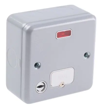 MK Electric Gesicherte Abzweigdose 1 Ausbrüche 30 mA 47 mm min. 13A