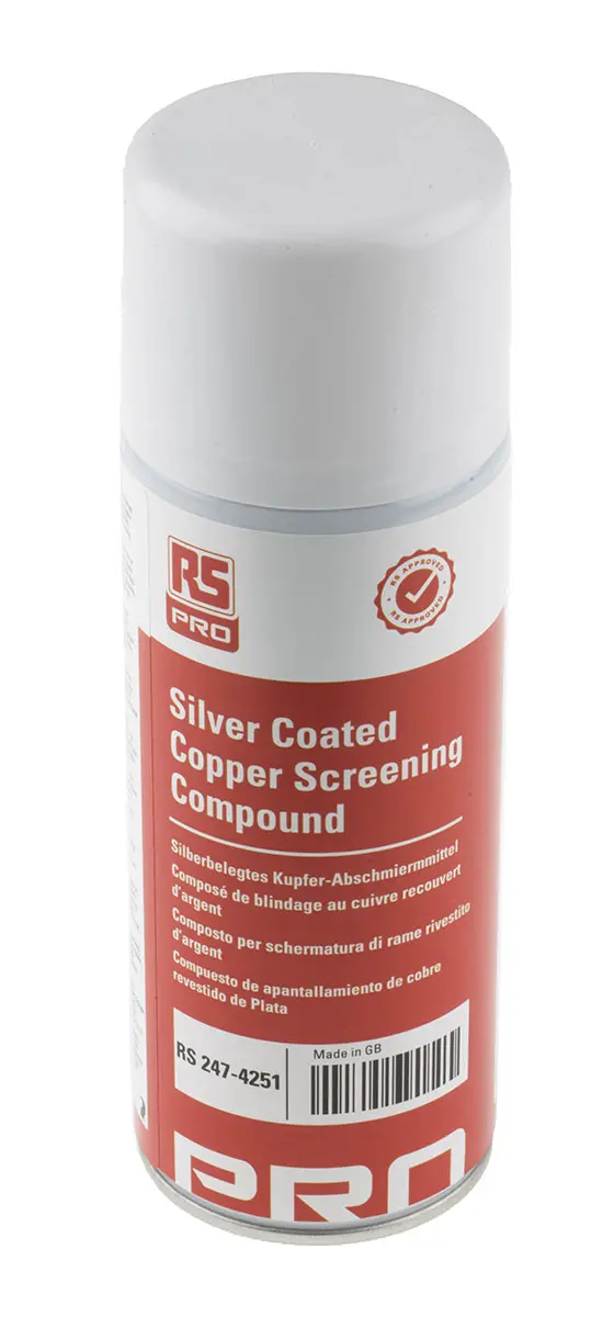 Produktfoto 1 von RS PRO EMI Abschirmspray, Bronze 400 ml