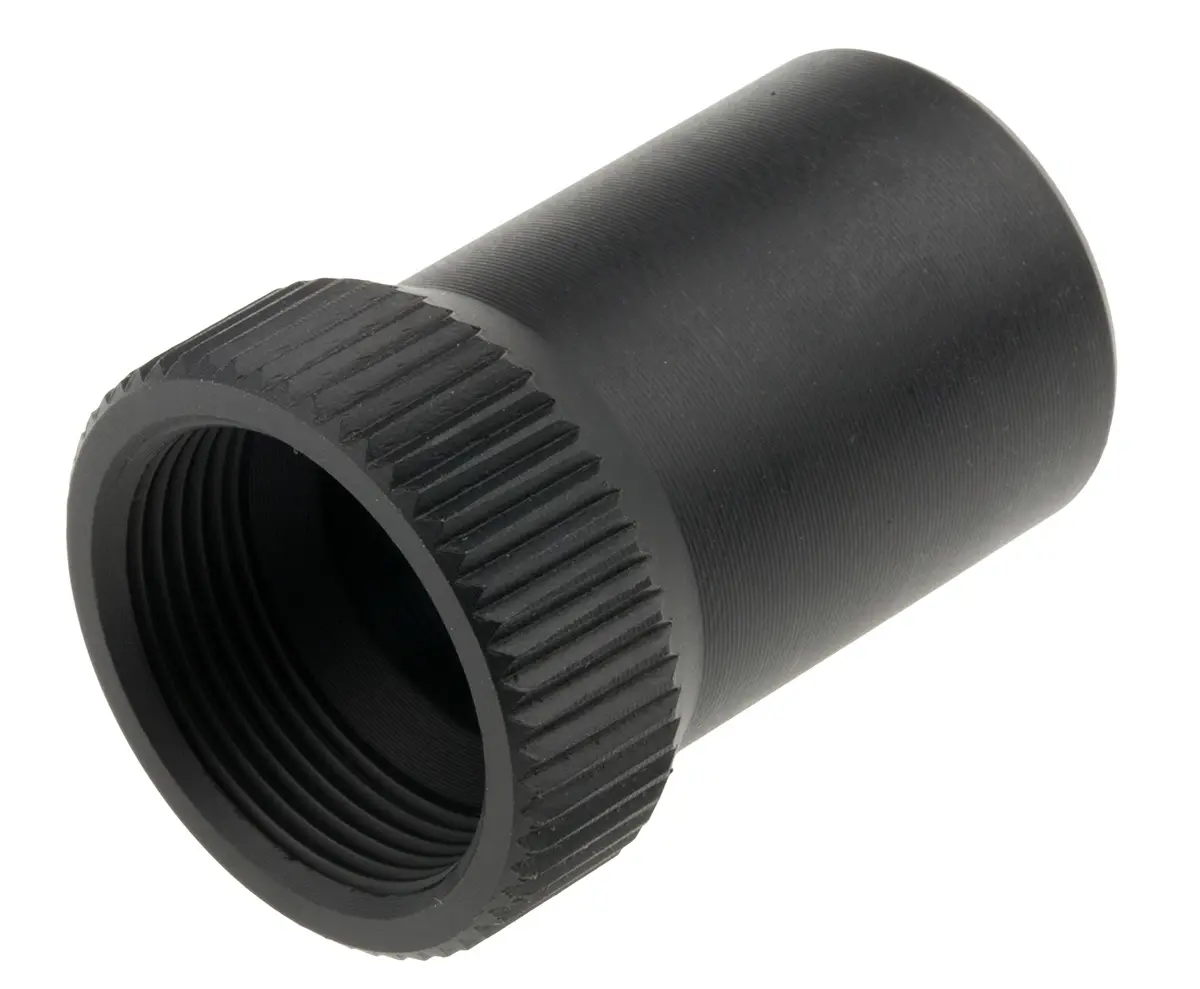 Produktfoto 1 von TE Connectivity Buchse Rundsteckverbinder Rückgehäuse, Gerade, Gr. 17, L. 43 mm, Geh.Mat. Kunststoff