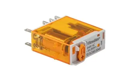 Produktfoto 1 von Finder 46 Relais ohne Verriegelung 240V ac Spule 2-poliger Umschalter 8A 31.5 kΩ 500 mW