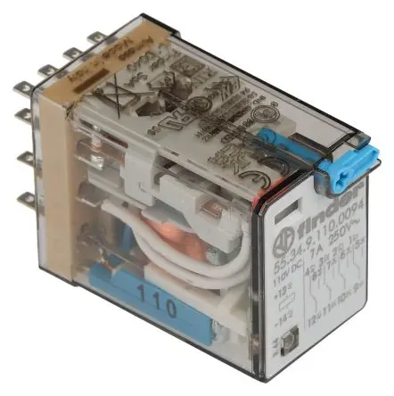 Produktfoto 1 von Finder 55 Relais 110V dc Spule 4 CO 7A