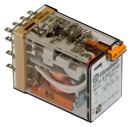 Produktfoto 1 von Finder 55 Relais 60V ac Spule 4 CO 7A