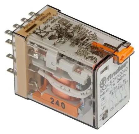 Produktfoto 1 von Finder 55 Relais 240V ac Spule 4 CO 7A