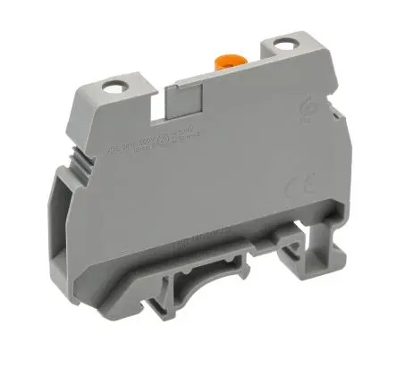 Produktfoto 1 von Phoenix Contact UGSK/S + GS Anschlussklemmenblock 1 Grau, 0.14mm², 2.5 mm², 500V Schraubbefestigung