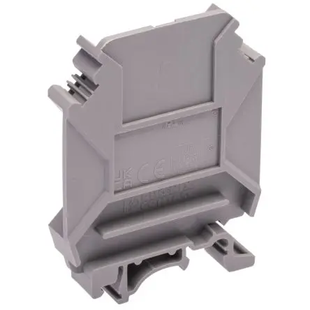 Produktfoto 1 von Phoenix Contact UHSK/S 2000 Anschlussklemmenblock für Durchkontaktierung 1 Grau, 0.5mm², 10 mm², 2kV Schraubbefestigung