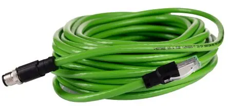 Produktfoto 1 von Phoenix Contact Cat.5 Ethernet-Kabel, 10 m, Grün Abgeschirmt, Aussen ø 6.5 mm Außen-ø , Polyvinylchlorid
