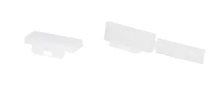 Produktfoto 1 von Phoenix Contact KMK 1 Kabelmarkierung, Klar, Ø 6 mm - 6 mm, 25 mm x 6mm