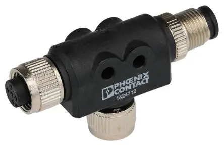 Produktfoto 1 von Phoenix Contact, Gerade Rundsteckverbinder Adapter, IP65, IP68, IP69K