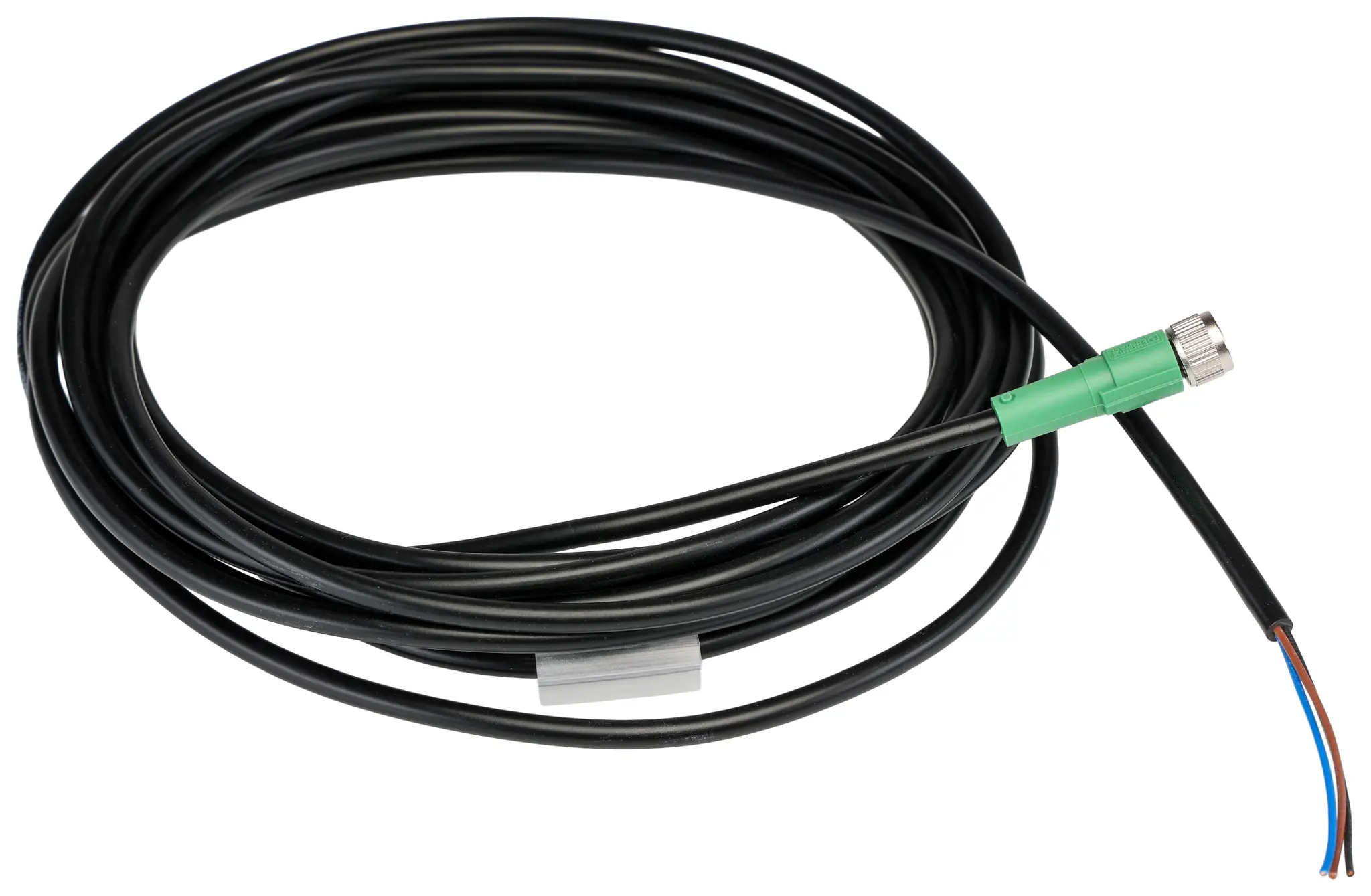 Produktfoto 1 von Phoenix Contact 0-PVC/M 8FS, SAC-3P- 5, 3-polig Sensor-Betätigungselementkabel, M8, Gerade Buchse / Nicht abgeschlossen,