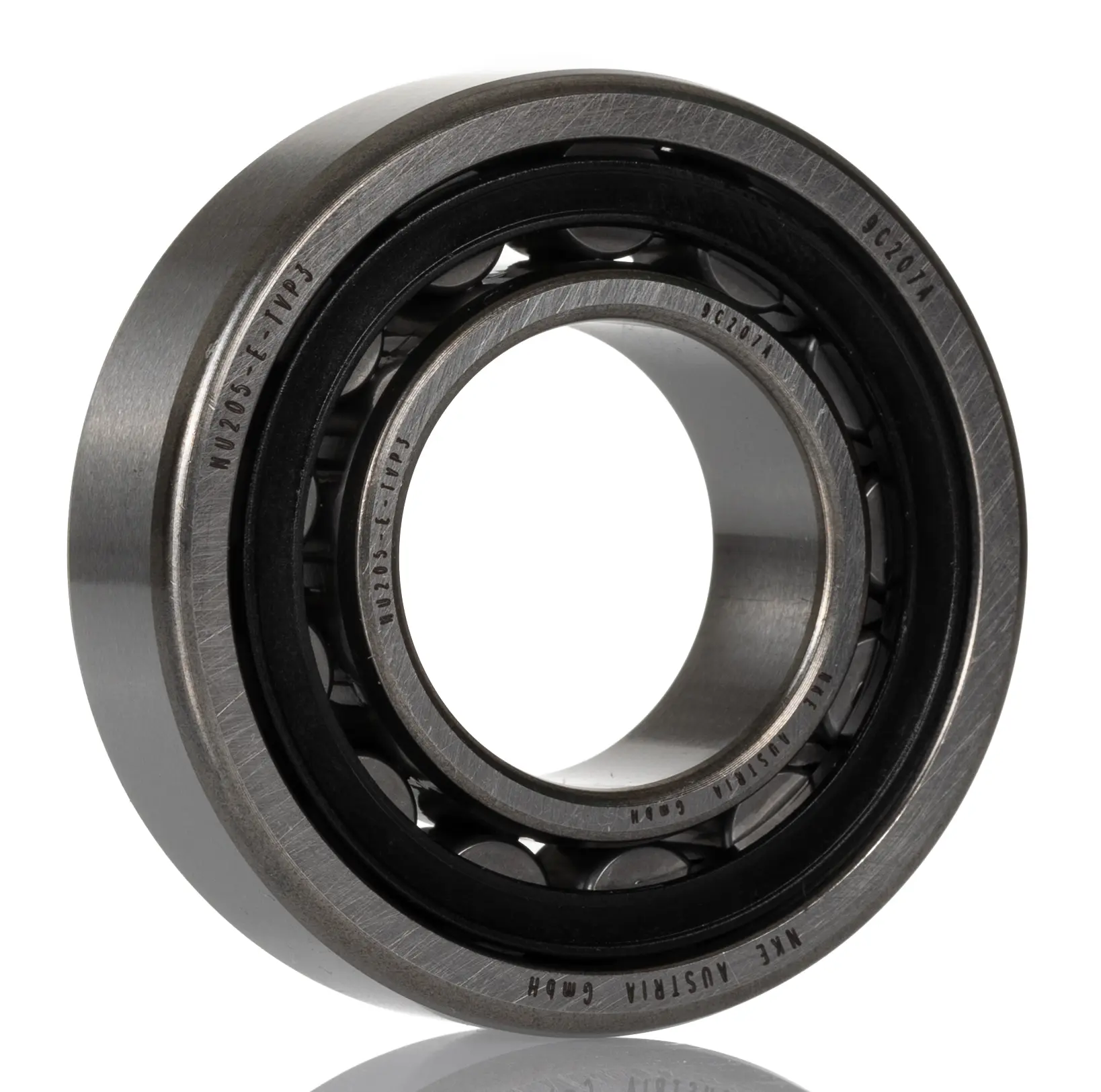 Produktfoto 1 von RS PRO Rollenlager 1-reihig Stahl / Außen-Ø 52 mm Außen-ø  28 kN Zylindrisch 16000rpm 29.5 kN, Innen-Ø 25 mm, Breite 15