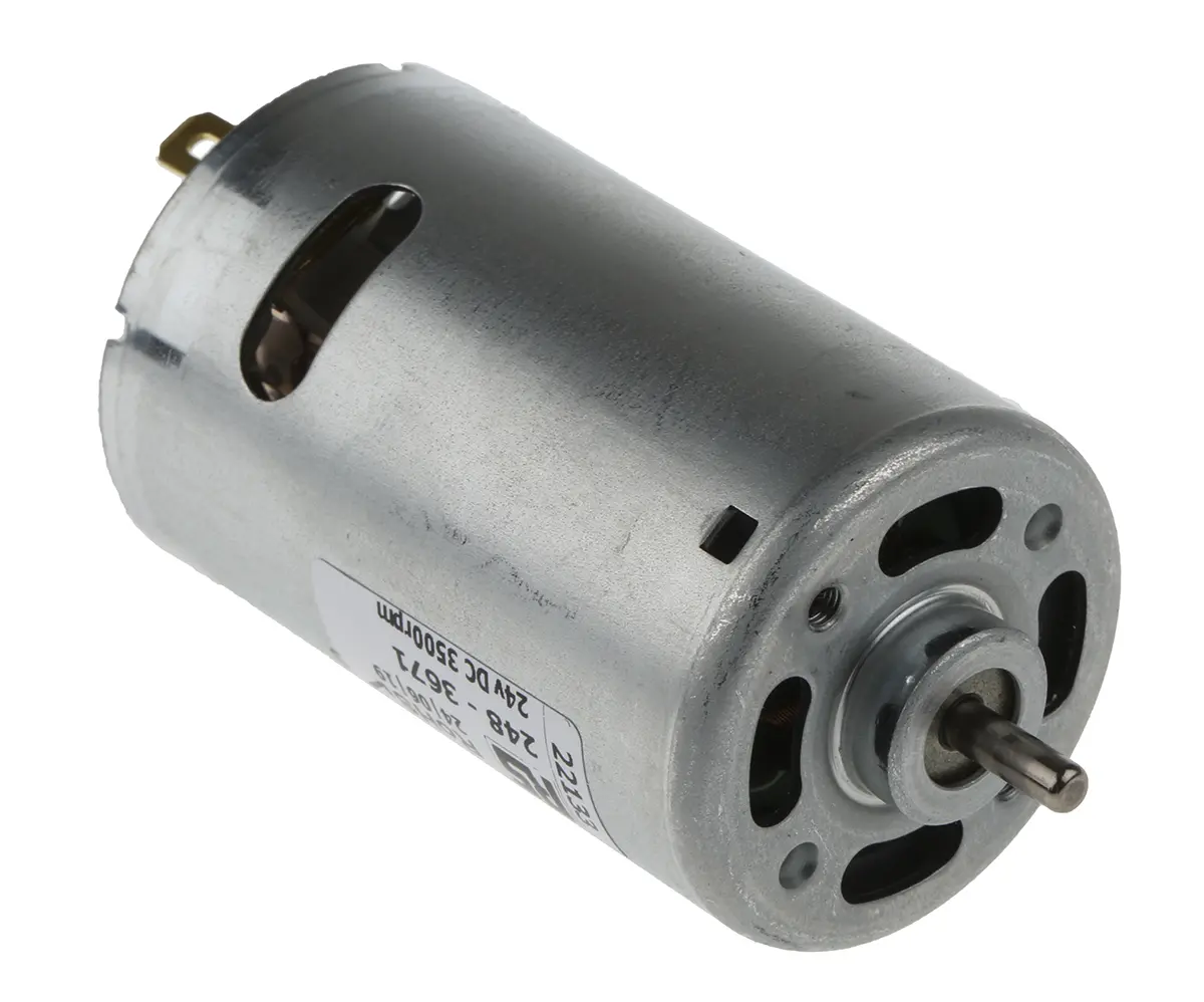 Produktfoto 1 von Mellor Electric R DC Bürstenmotor Gleichstrommotor bis 10 Ncm, 24 V dc, 3500 rpm, 36 mm x 96 mm