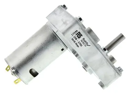 Produktfoto 1 von Mellor Electric UBD M. Getriebe DC-Getriebemotor bis 1.5 Nm, 24V dc / 2.9 W, 80U/min, Wellen-Ø 8 mm, 63.5mm x 87.5 mm x
