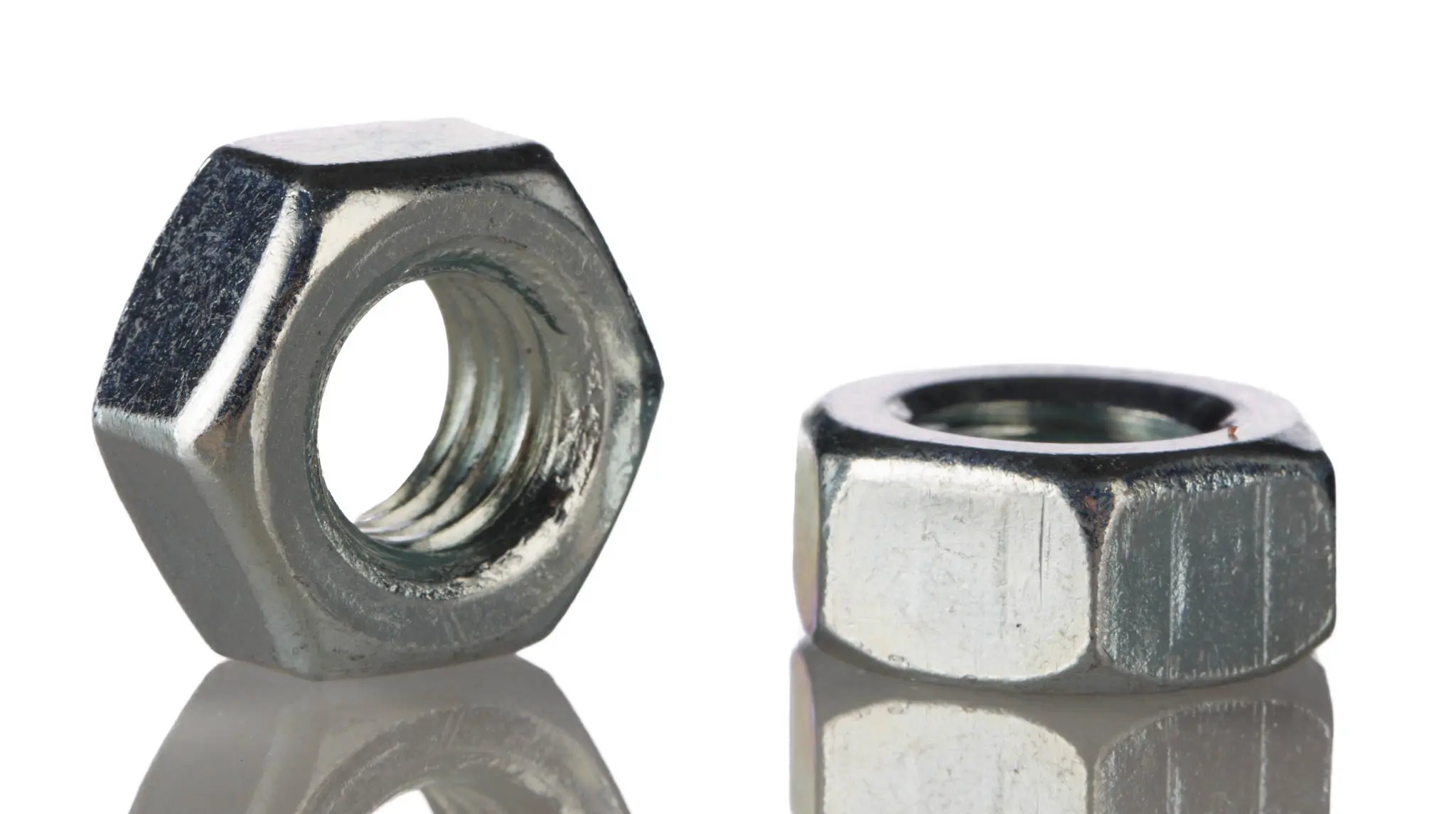 Produktfoto 1 von RS PRO Sechskantmuttern, M16 Edelstahl 24.0mm A4 316 DIN 934