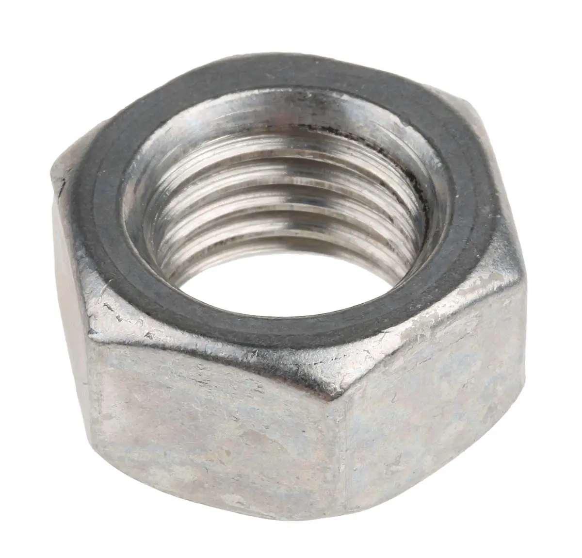 Produktfoto 1 von RS PRO Sechskantmuttern, M20 Edelstahl 30.0mm A4 316 DIN 934