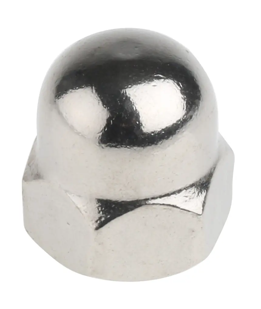 Produktfoto 1 von RS PRO Hutmuttern, M12 Hut Edelstahl 19.0mm A4 316 DIN 1587