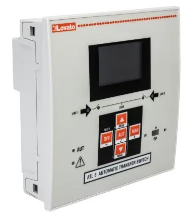 Produktfoto 1 von Lovato ATL Controller, 6 Eing. Relais Ausg.Typ Digital Eing.Typ