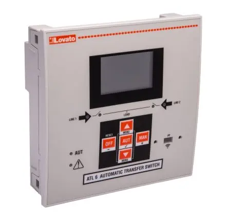 Produktfoto 1 von Lovato ATL Controller, 6 Eing. Relais Ausg.Typ Digital Eing.Typ