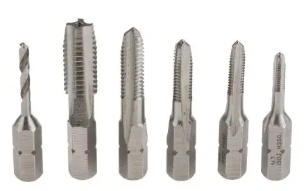 Produktfoto 1 von RS PRO Gewindebohrer-Satz Gewindebohrersatz, 12-teilig M3 x M10