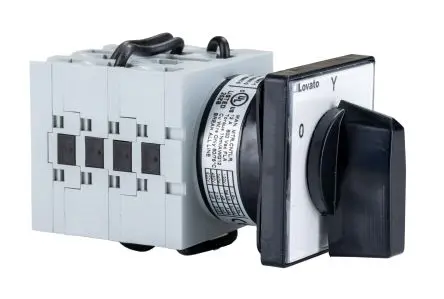 Produktfoto 1 von Lovato Rotary Cam Switch Stern-Dreieck-Starter 440V ac 3-phasig 7.5 kW