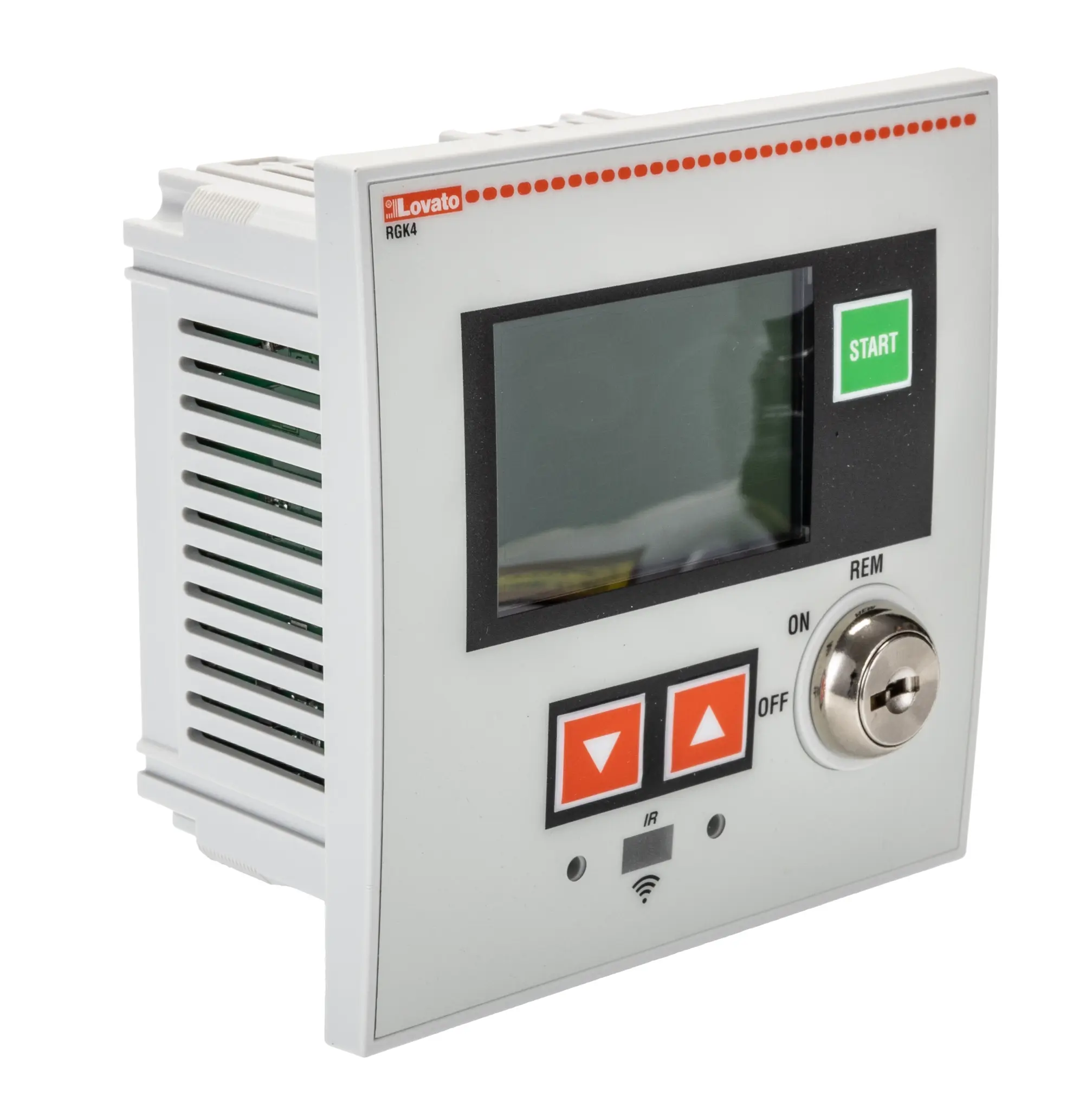 Produktfoto 1 von Lovato LCD Digitales Multifunktionsmessgerät für Frequenz, TRMS-Spannung, TRMS-Strom H 110 mm B 110 mm T. 73.5 mm