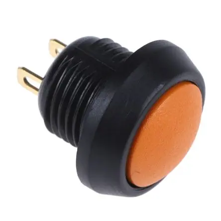 Produktfoto 1 von ITW 59 Miniaturdruckschalter lichtdurchlässig Tastend Panel Ø 13.6 mm, SPST / 400mA 50 V dc 125 V ac, IP67