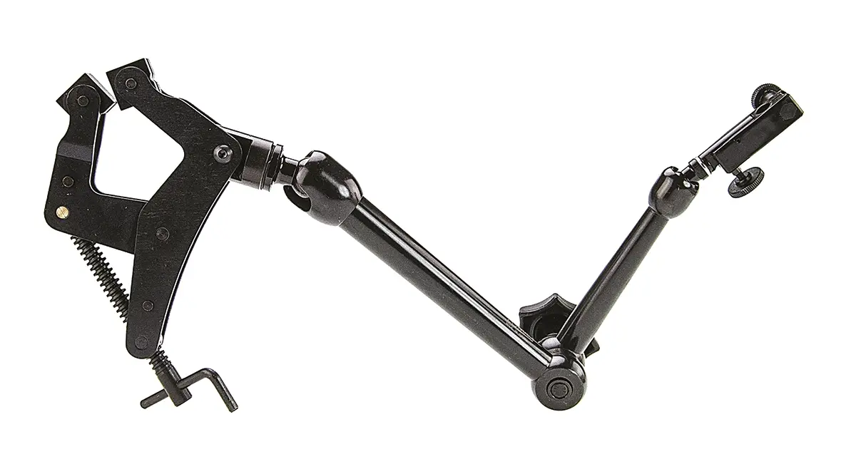 Produktfoto 1 von RS PRO Stahl Messuhrständer