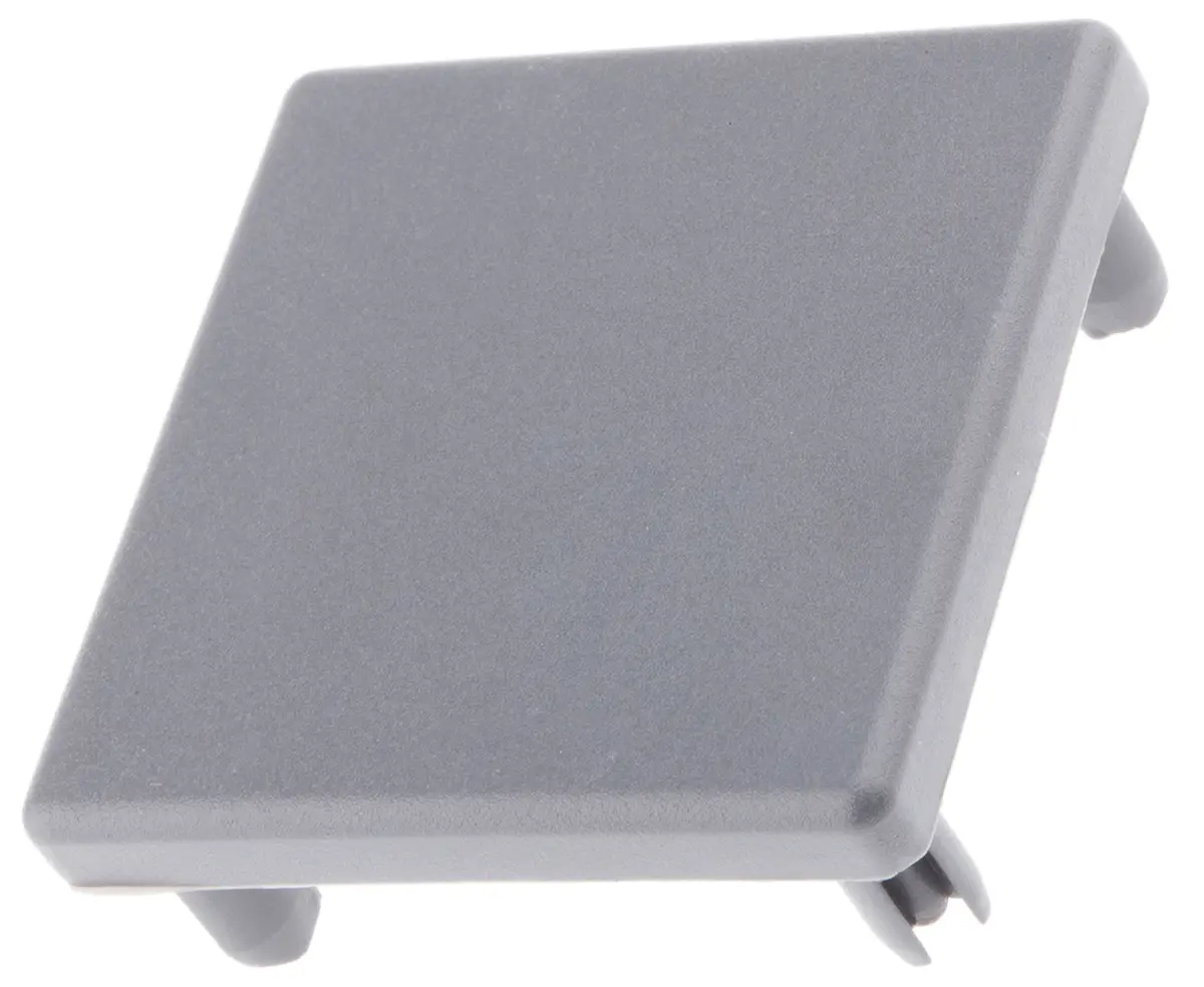 Produktfoto 1 von FlexLink Aluminium Endkappe, quadratisch Grau, 44 mm, 11 mm