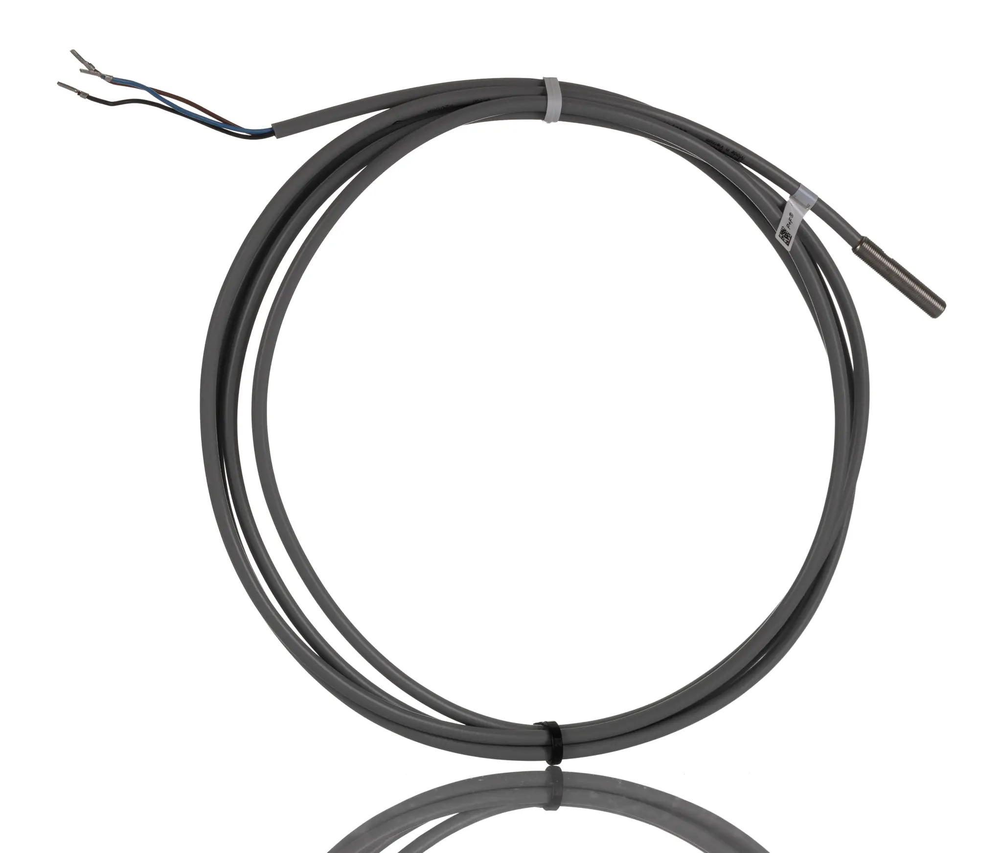 Produktfoto 1 von Pepperl + Fuchs M5 Näherungssensor Induktiv, Gewinderohr 0,8 mm PNP 10 → 30 V dc / 200 mA NO, IP67