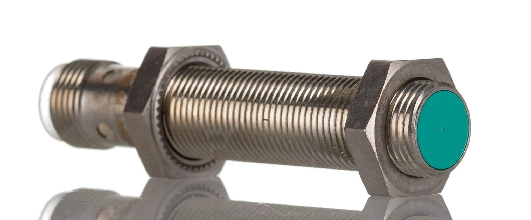 Produktfoto 1 von Pepperl + Fuchs M12 Näherungssensor Induktiv, Gewinderohr 2 mm PNP 5 → 36 V dc / 200 mA NO, IP68