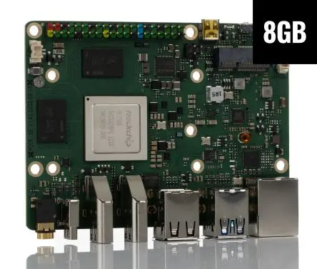 Produktfoto 1 von Okdo ROCK 5 Modell B 8 GB Einplatinencomputer