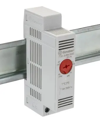 Produktfoto 1 von Finder 7T Thermostat 20 A / 250V 1 NO (SPST-NO), 60 °C, -45 °C 110V ac/dc, 240 V ac/dc